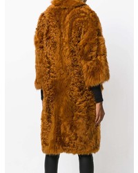 Коричневая шуба от Desa 1972