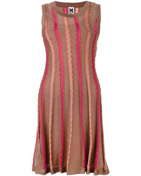 Коричневое вязаное платье от M Missoni