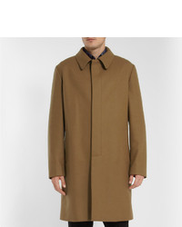 Коричневое длинное пальто от Marni