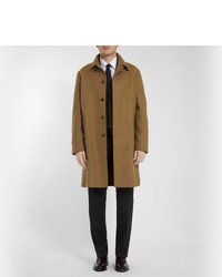 Коричневое длинное пальто от Marni