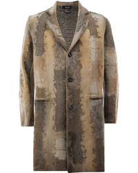 Мужское коричневое пальто от Avant Toi