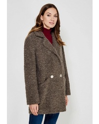Женское коричневое пальто от Azell'Ricca