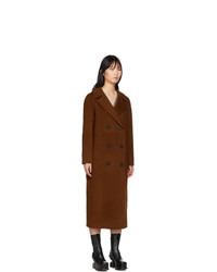 Женское коричневое пальто от The Loom