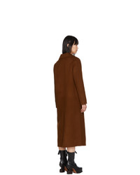 Женское коричневое пальто от The Loom