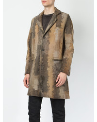 Мужское коричневое пальто от Avant Toi