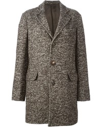 Женское коричневое пальто от Eleventy