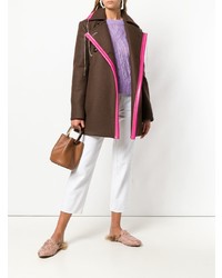 Женское коричневое пальто от Marni