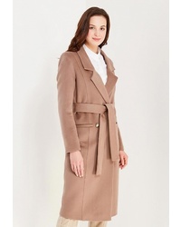 Женское коричневое пальто от GK Moscow