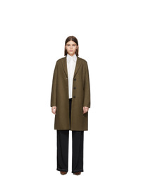 Женское коричневое пальто от Harris Wharf London