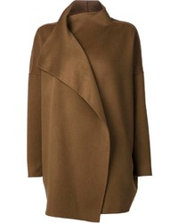 Женское коричневое пальто от Jarbo