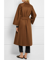 Женское коричневое пальто от Max Mara