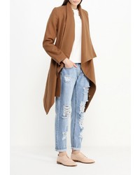 Женское коричневое пальто от LOST INK