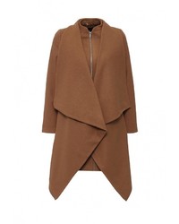 Женское коричневое пальто от LOST INK