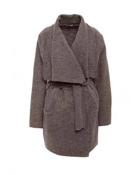 Женское коричневое пальто от Lovini