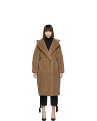 Женское коричневое пальто от Max Mara