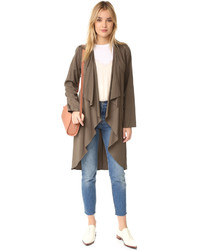 Женское коричневое пальто от Lovers + Friends