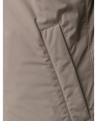 Мужское коричневое пальто от Herno