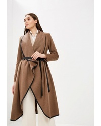 Женское коричневое пальто от Ruxara
