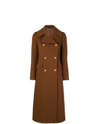 Женское коричневое пальто от Tagliatore