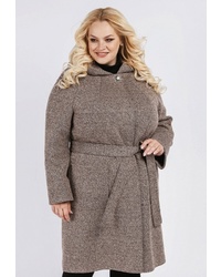 Женское коричневое пальто от Спартак