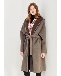 Женское коричневое пальто от Спартак