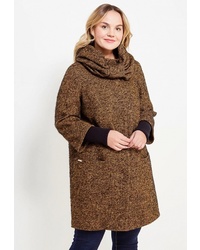 Женское коричневое пальто от Спартак