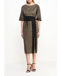 Коричневое платье от Adzhedo