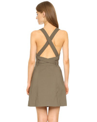 Коричневое платье от Tibi