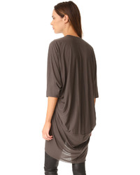 Коричневое платье от Rick Owens Lilies