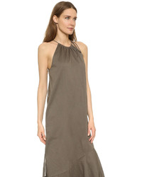 Коричневое платье от Theory