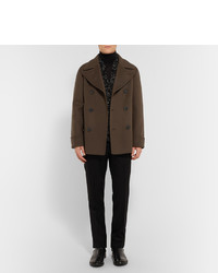 Коричневое полупальто от Caruso