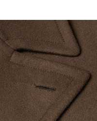 Коричневое полупальто от Caruso