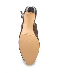 Коричневые босоножки на каблуке от Covani