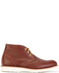 Коричневые ботинки дезерты от Red Wing Shoes