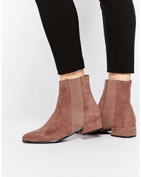 Женские коричневые ботинки челси от Asos