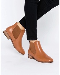 Женские коричневые ботинки челси от London Rebel