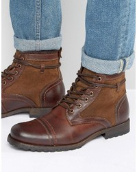 Мужские коричневые ботинки от Aldo