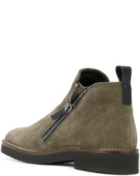 Мужские коричневые ботинки от Giuseppe Zanotti Design