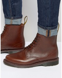 Мужские коричневые ботинки от Dr. Martens
