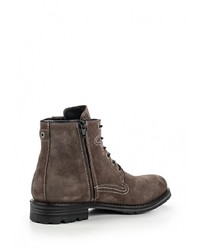 Мужские коричневые ботинки от GUESS