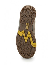 Мужские коричневые ботинки от Jack Wolfskin