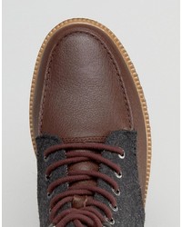 Мужские коричневые ботинки от Lacoste