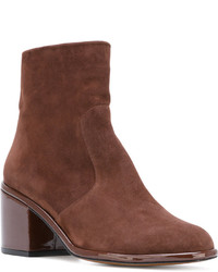 Женские коричневые ботинки от Robert Clergerie