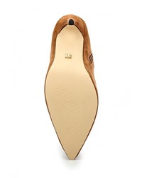 Коричневые ботфорты от LOST INK