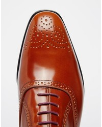 Коричневые броги от Paul Smith