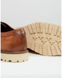 Коричневые броги от Base London