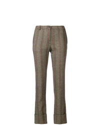 Женские коричневые брюки-галифе от Romeo Gigli Vintage
