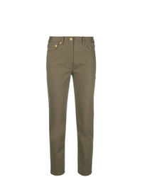 Женские коричневые брюки-галифе от Tory Burch