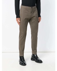 Коричневые брюки чинос от Department 5
