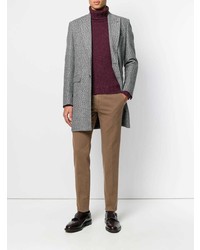 Коричневые брюки чинос от Dell'oglio